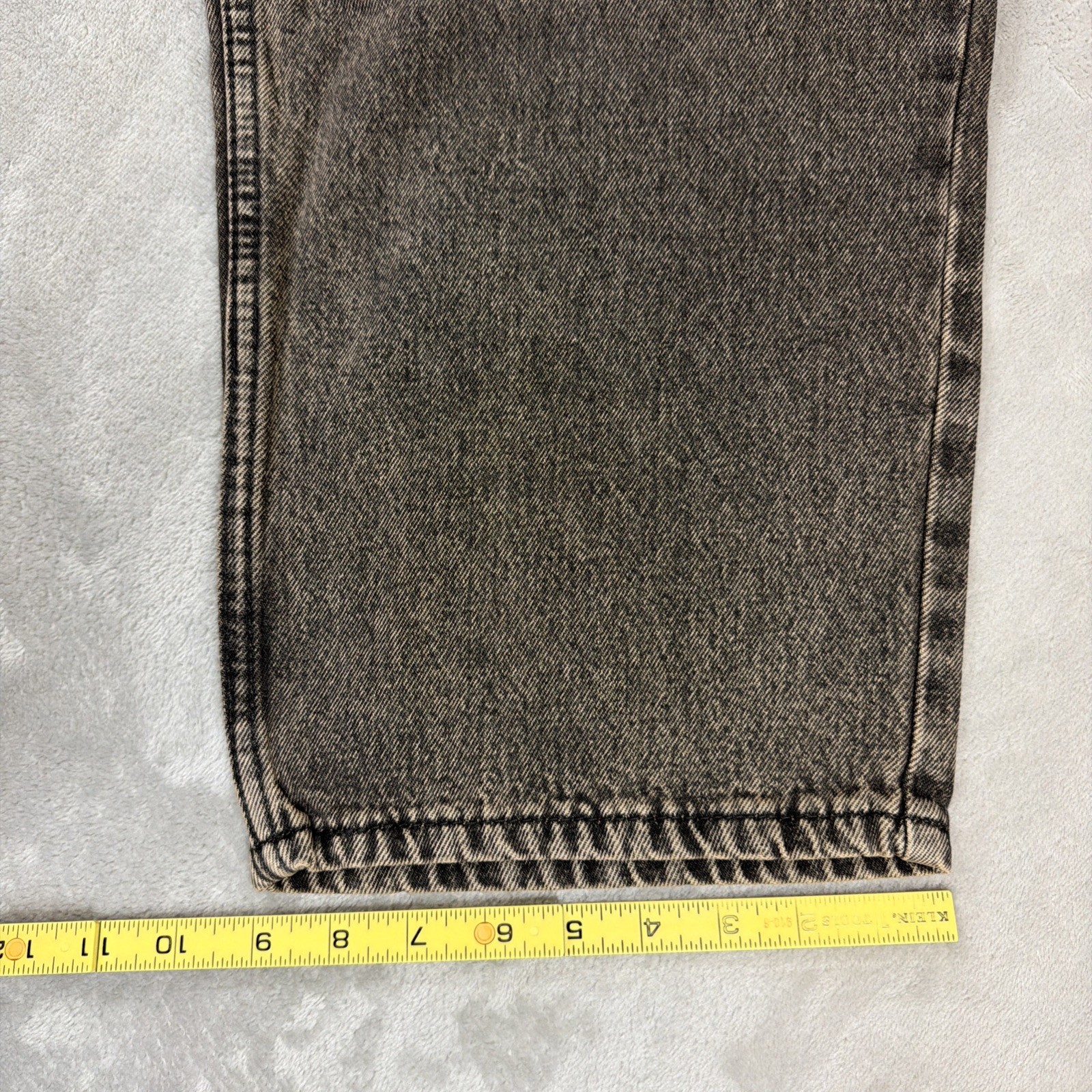 Levi’s 578 Baggy Denim Jeans Men’s Size 32×30 Gray Cotton Y2K