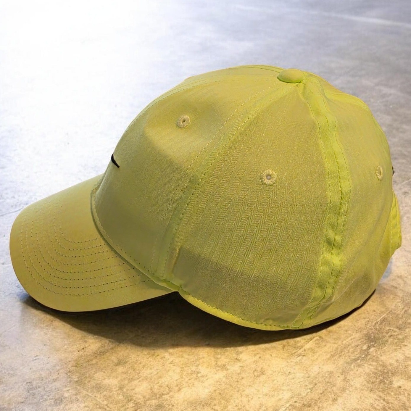Nike Legacy91 Dri-FIT Hat Mens Neon Yellow Adjustable Swoosh Golf Cap