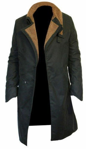 Blade Runner Ryan Gosling Coat | Officer K Blade Runner 2049 Style Trench Coat