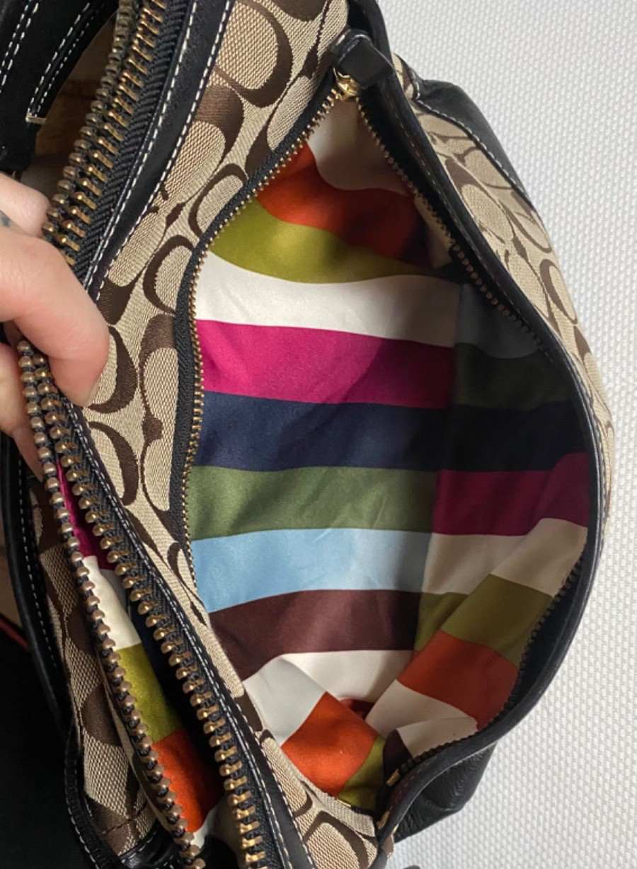 Coach Legacy 65th anniversary turn lock shoulder bag