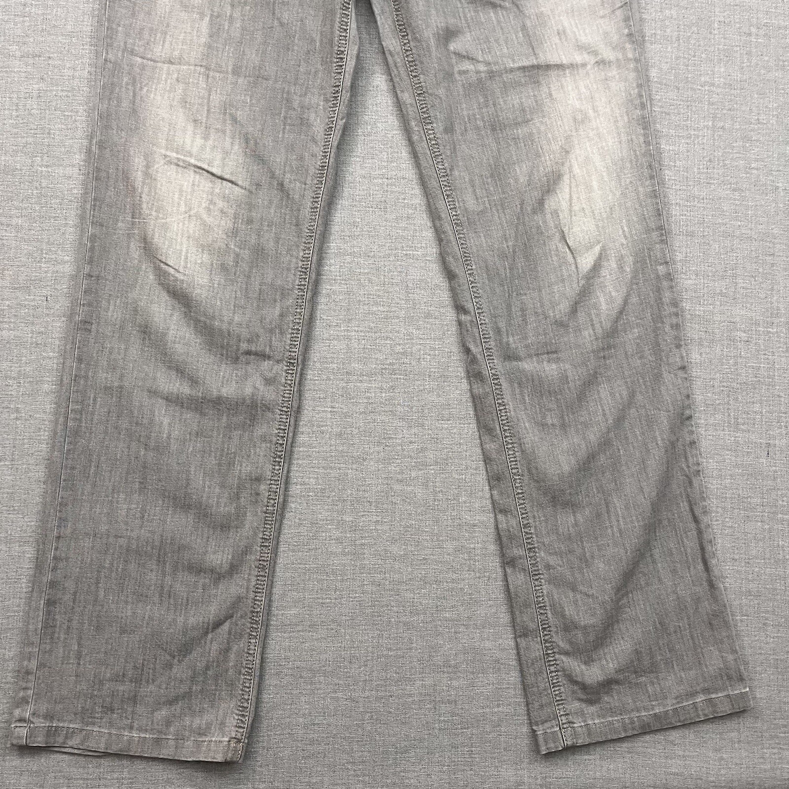 Hiltl Jeans Mens 33×34 Gray Pants Contemporary Fit Straight Leg Ultimate Trouser