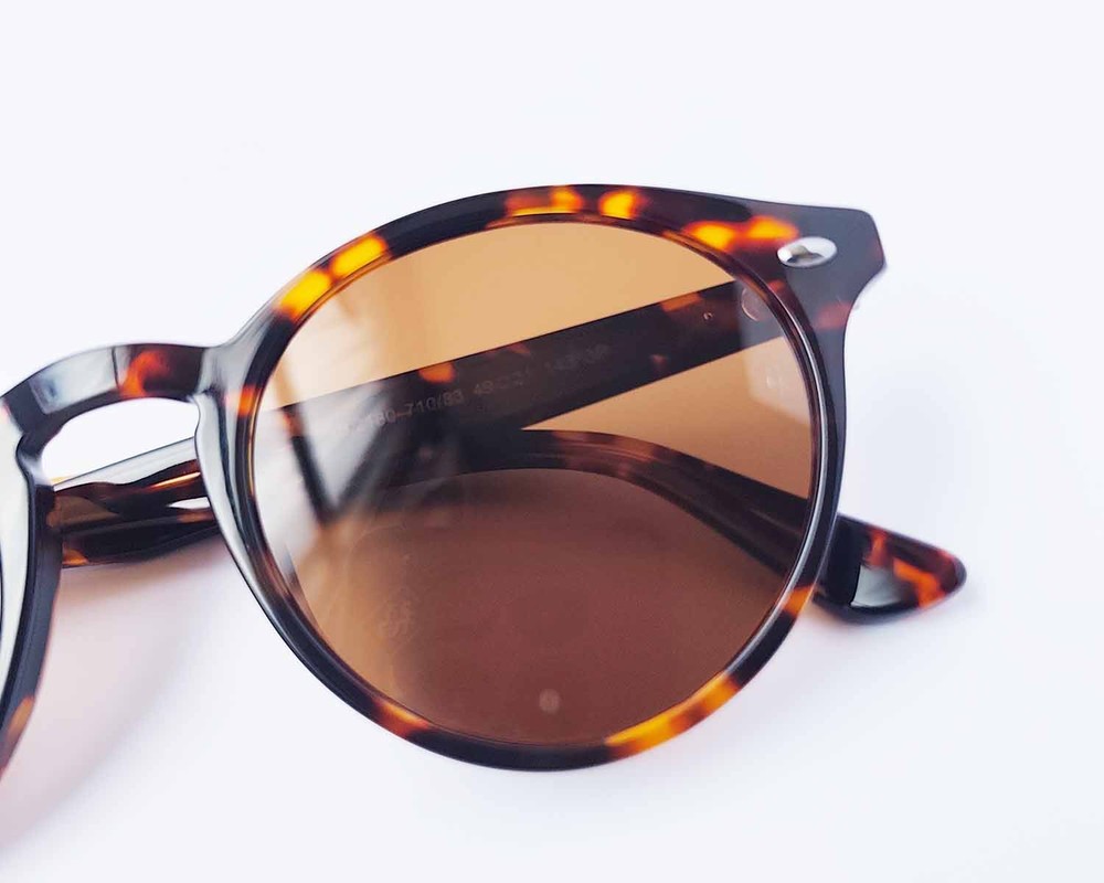 Ray-Ban Sunglasses RB2180 Polished Light Havana Frame Brown Lens 49mm Unisex