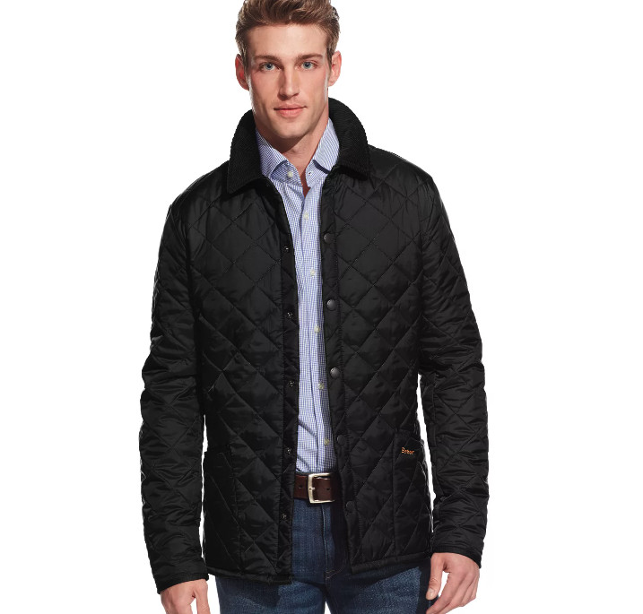 Barbour Heritage Liddesdale Quilted Jacket MSRP $ 260 in Black