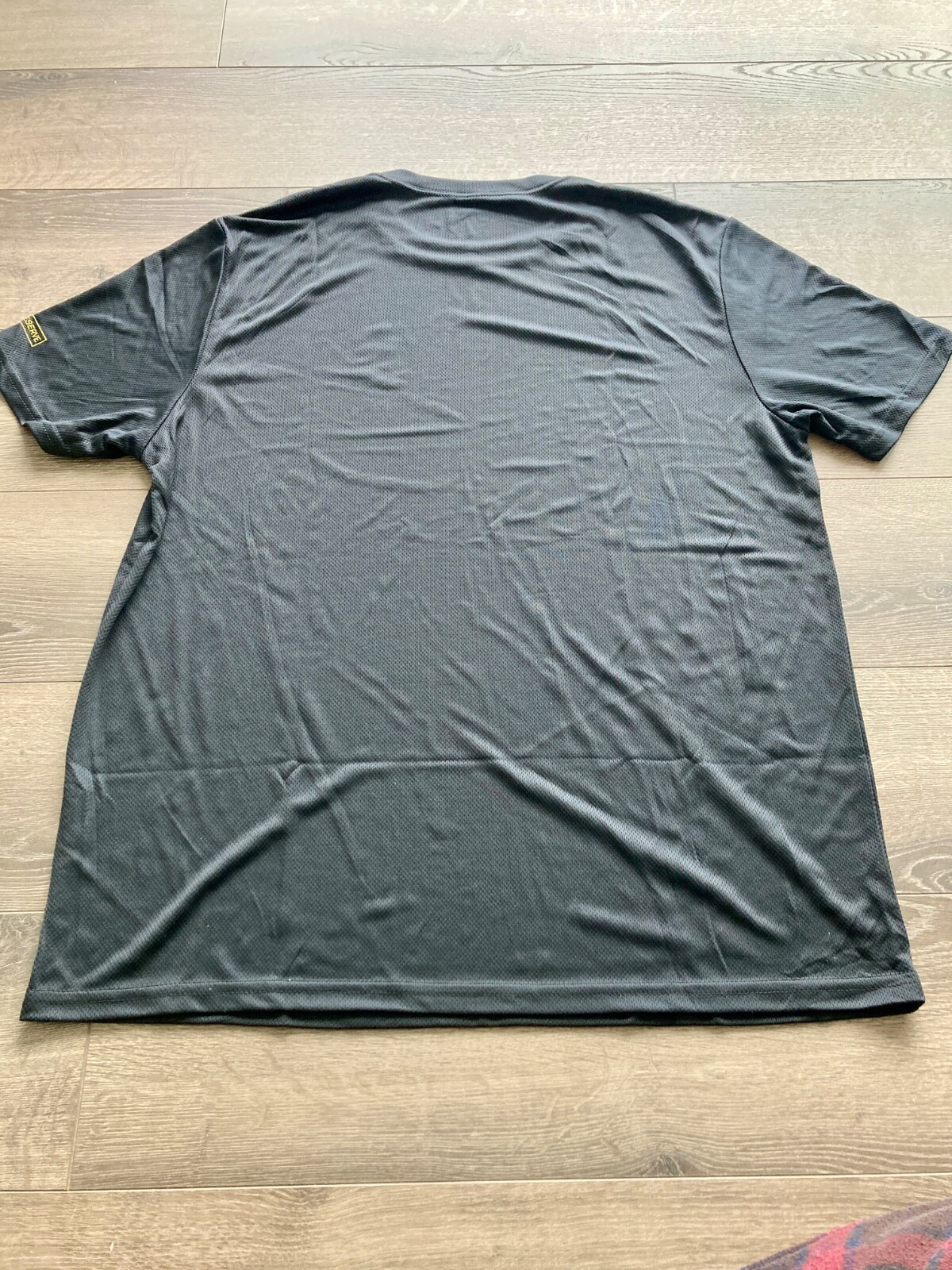 Army Microfiber L Black Unisex Performance Short Sleeve Shirt Army vs. Navy DC