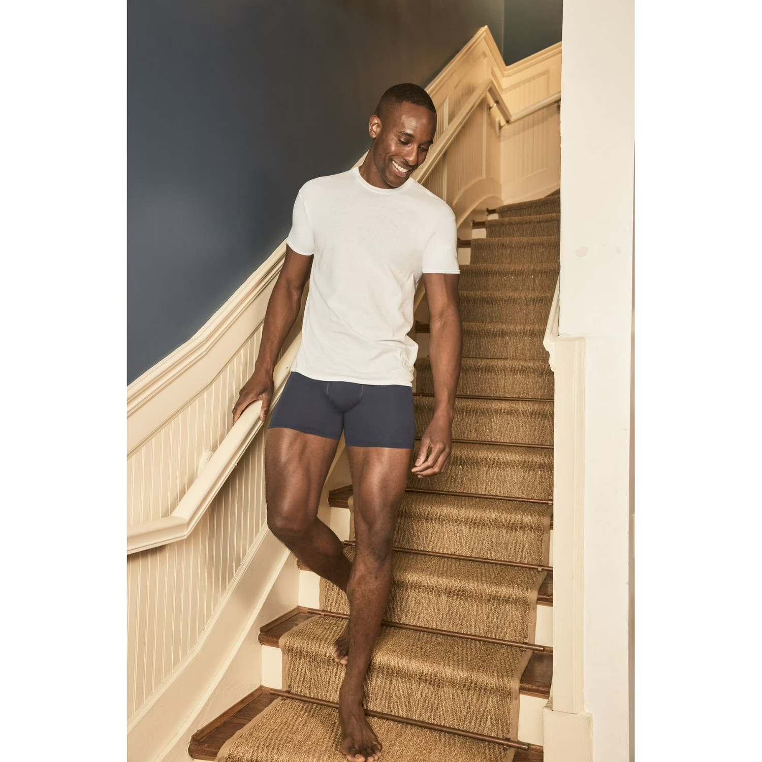 Hanes Men’s White Crew T Shirt Undershirts 10 Pack Cotton Everyday Basic 2XL