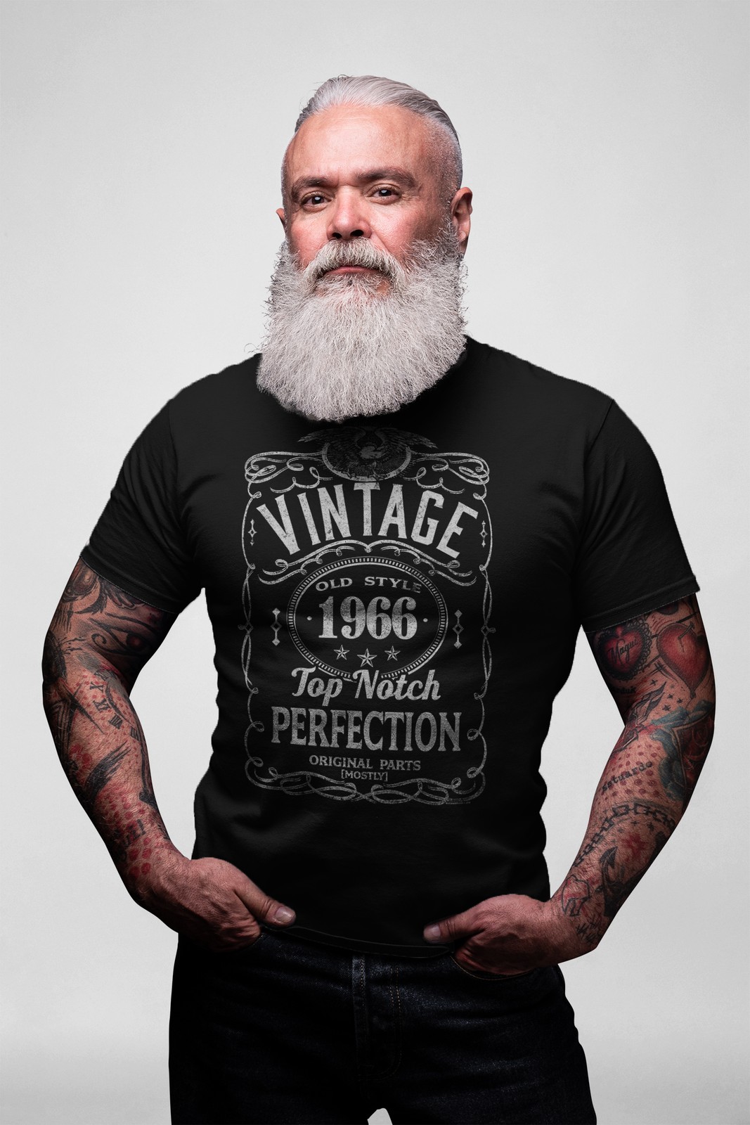 60th Birthday Gift Shirt For Men – 1966 Top Notch 001