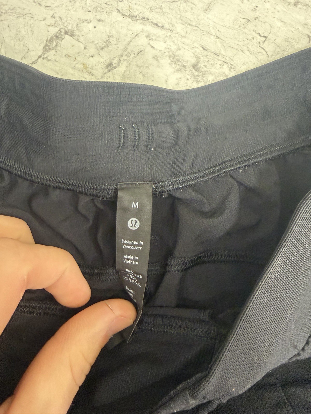 Lululemon License to Train Short 7” Linerless Black Men’s Medium