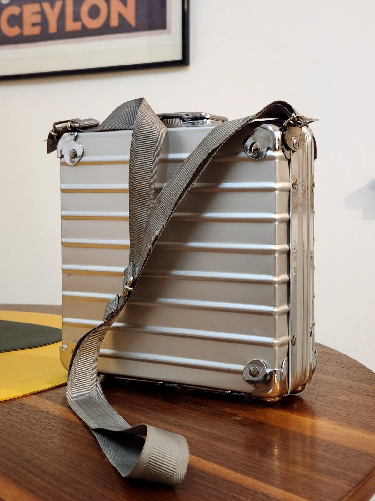 RIMOWA Piccolo MINI Handbag/Handbag – Aluminium – Genuine Pre-LVMH – RARE!