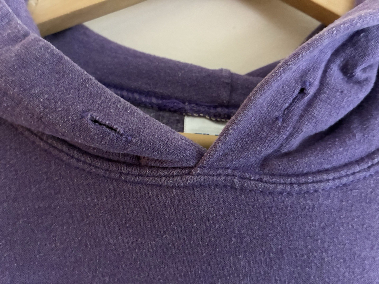 Gildan Women’s Glitter Madison Wisconsin Cotton Polyester Blend Hoodie Purple S