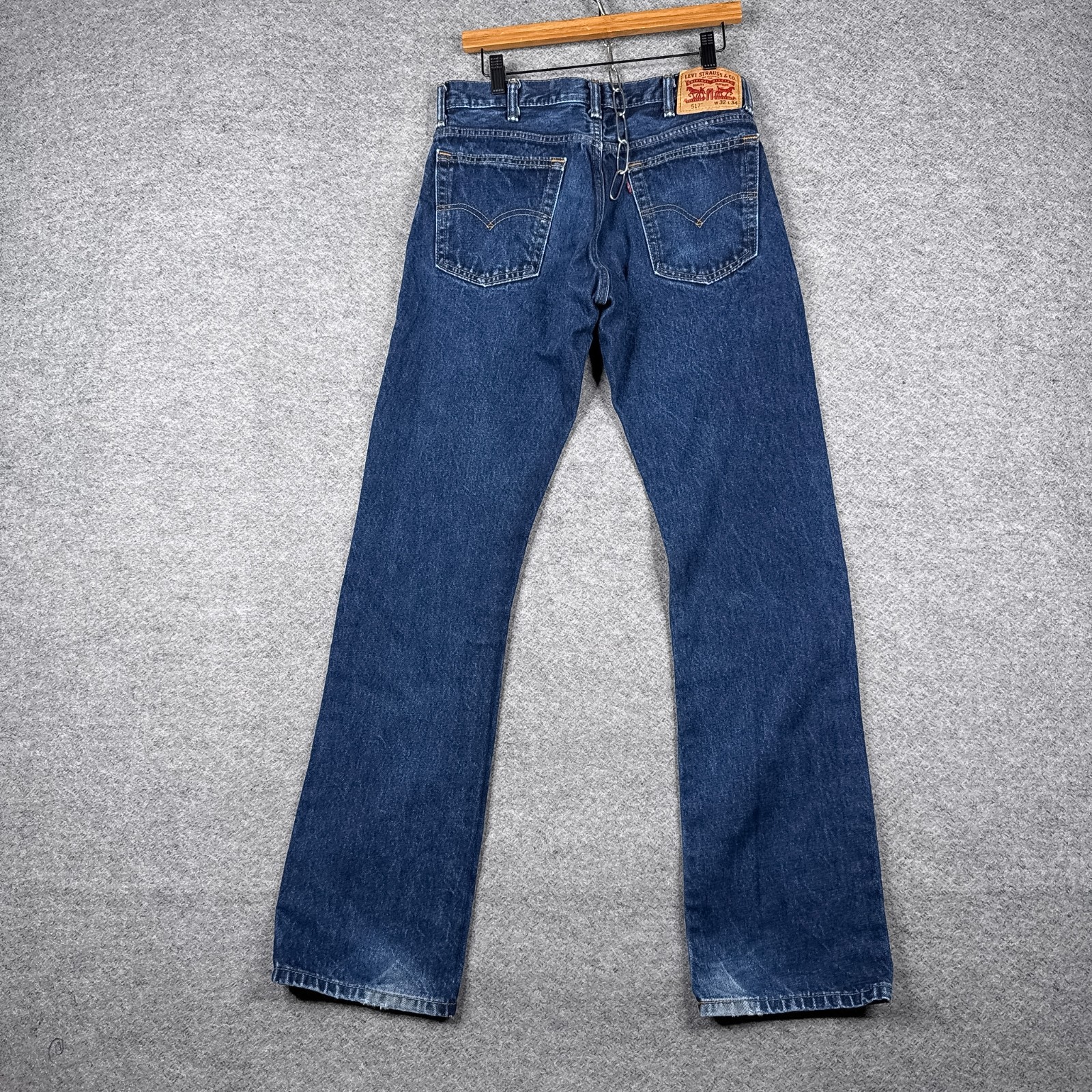 Levis 517 Jeans Mens 32×34 (Fits 31×34) Blue Bootcut Casual Denim Cowboy Rodeo