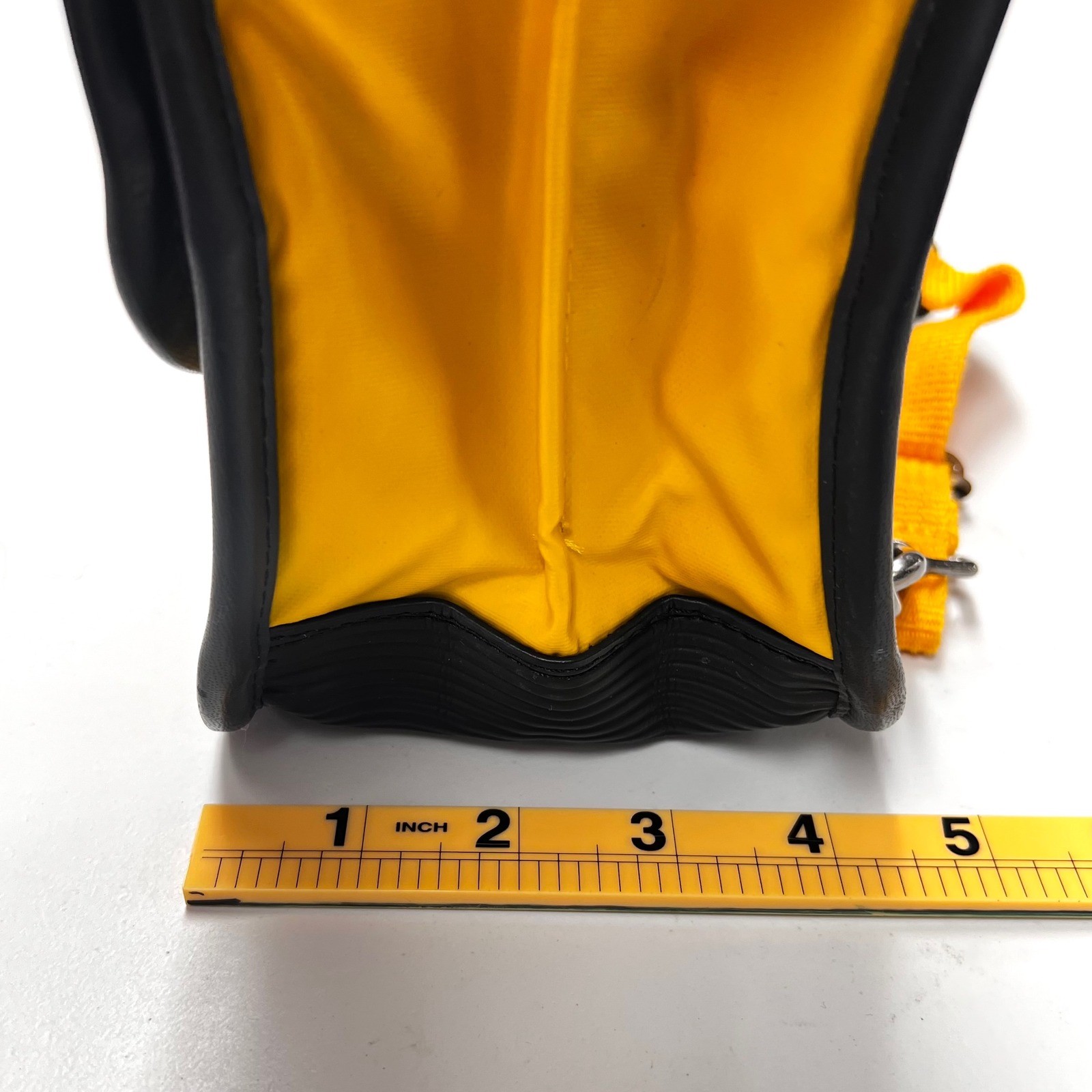 1988 Vintage Snoopy Sally Peanuts Backpack Briefcase Yellow Nylon Kids Japan