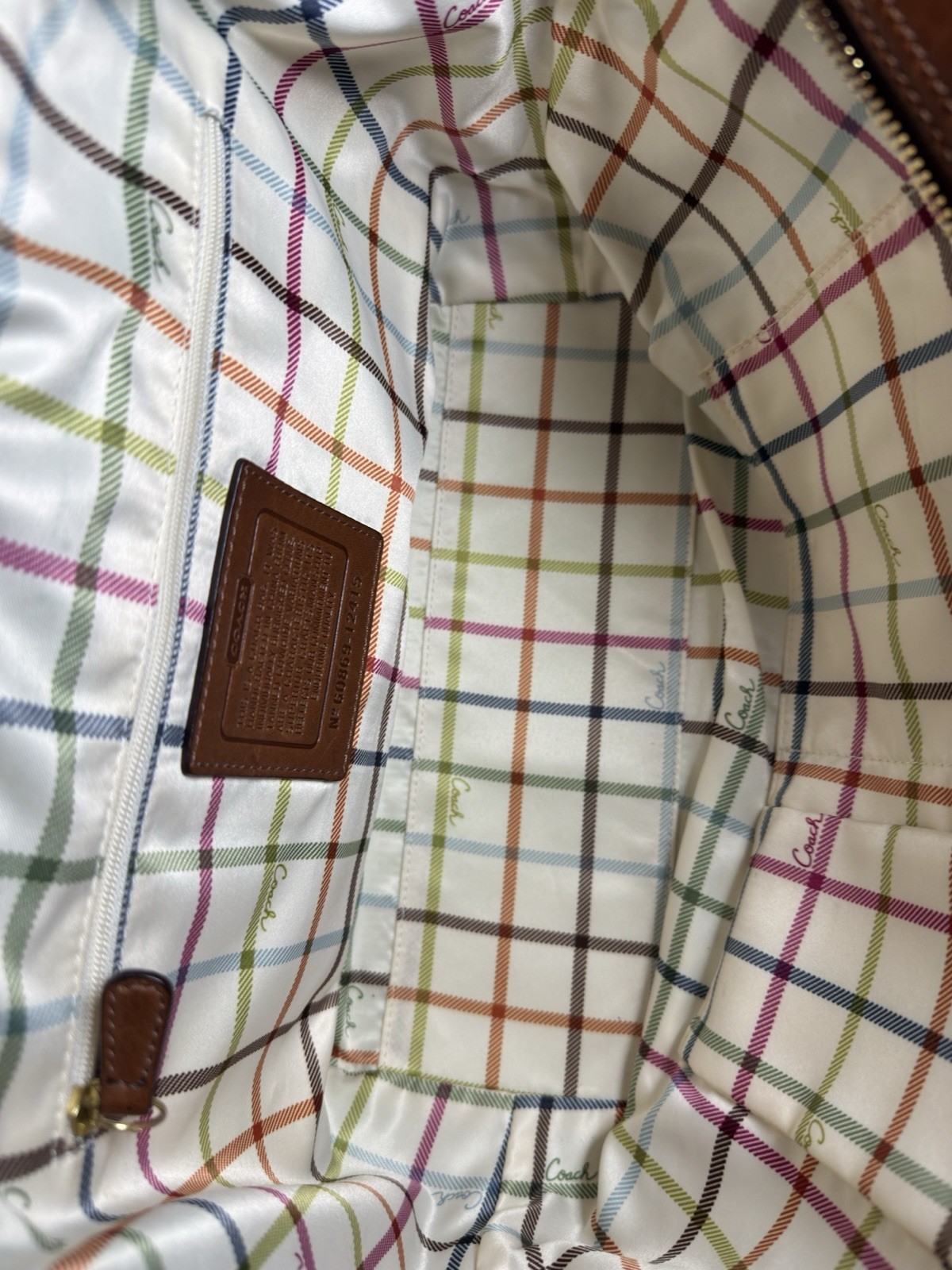 Title: Coach Bleecker Leather Tote 12415 British Tan Brown Shoulder Bag 2008