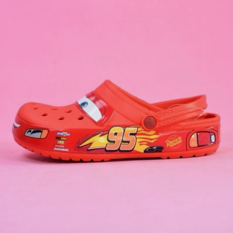 NEW Crocs Lightning McQueen Clog Adult Shoes Limited Classic No Lightup US