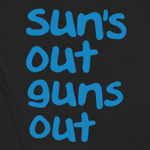 Sun’s Out Guns Out Tanktop 21 Street 22 Jump Movie Shirt suns TANK TOP BLACK
