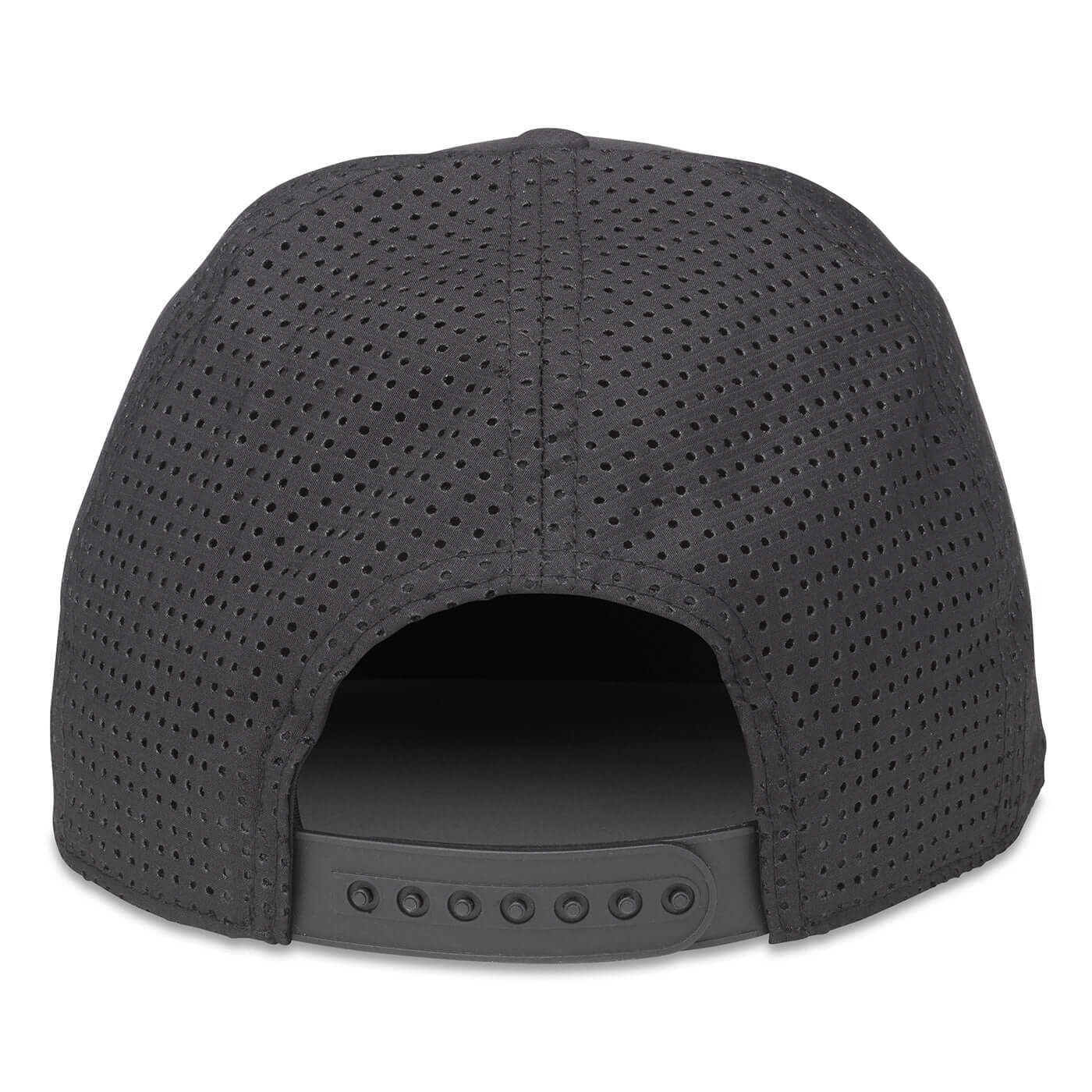 TKO Strength & Performance Hats: Black/White Cooling Mesh PVC Patch Hat | Workou