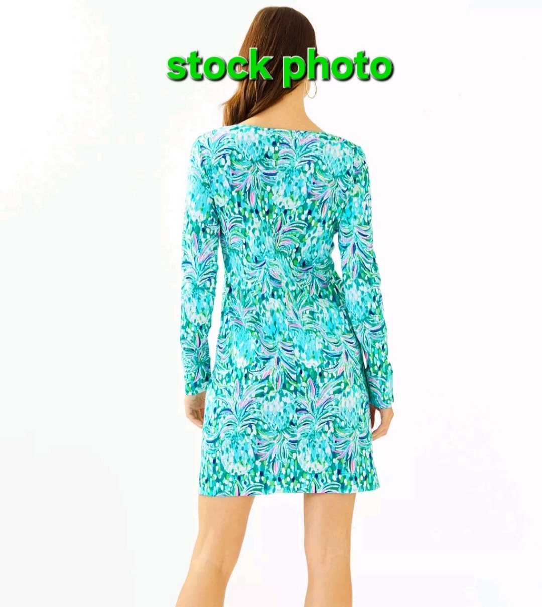 Lilly Pulitzer Davie Dress, Emerald Isle, Pineapple of My Eye, Size Medium