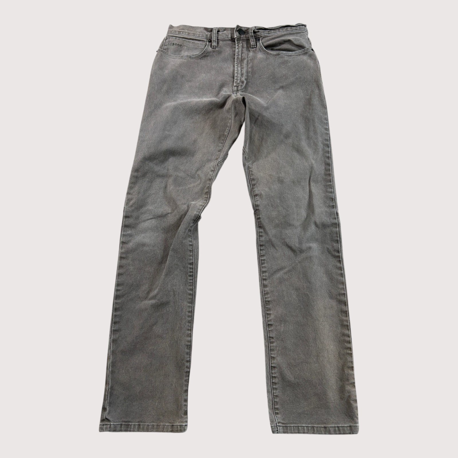 Proof Rover Pant Men 29×30 Brown Straight Fit Huckberry Sledcloth Stretch Canvas