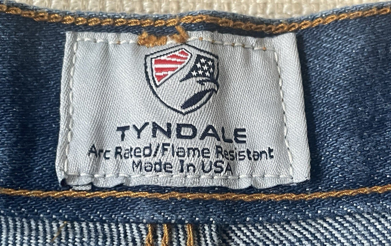 Tyndale FRMC Jeans Men 40×32 (40x 29) Blue Arc Rated/Flame Resistant F290T