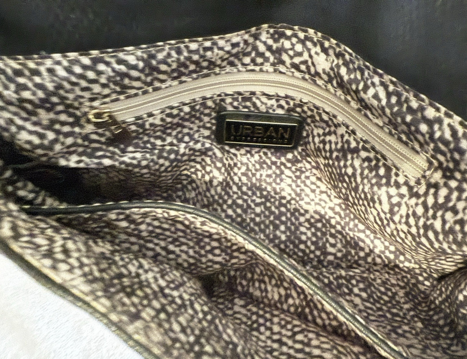 Urban Expressions Vegan Leather Envelope Clutch-Crossbody Gold Chain