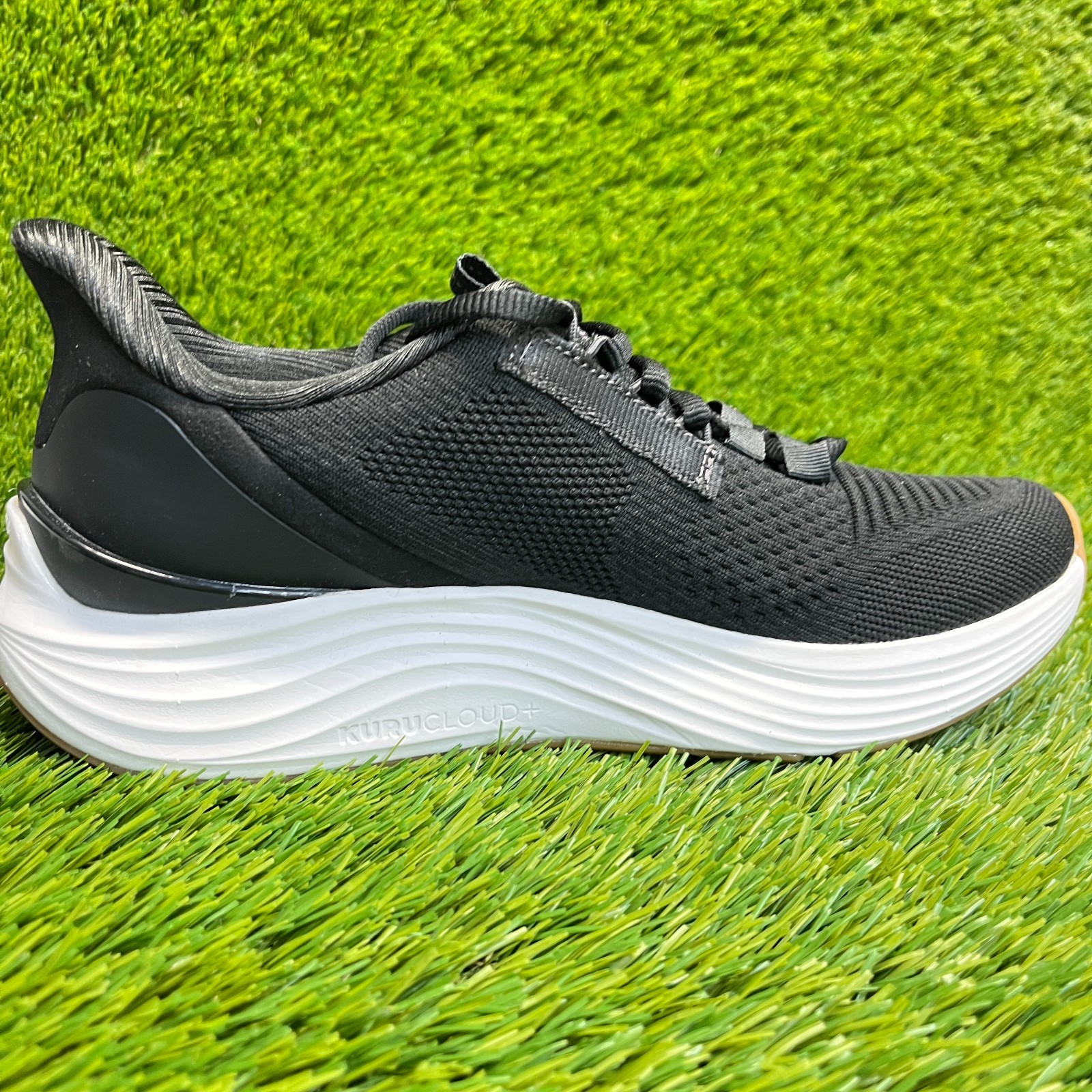 Kuru Atom 2 Womens Size 8 Black White Athletic Running Walking Shoes Sneakers
