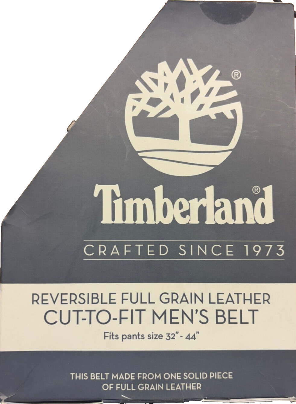 Timberland Mens Reversible Leather Belt Cut-to-fit (BLACK/BROWN, Size 32-48) NIB