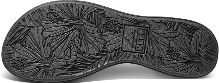 Reef Cushion Cloud Women’s 10 Flip Flop Soft Molded Footbed Arch Support Black