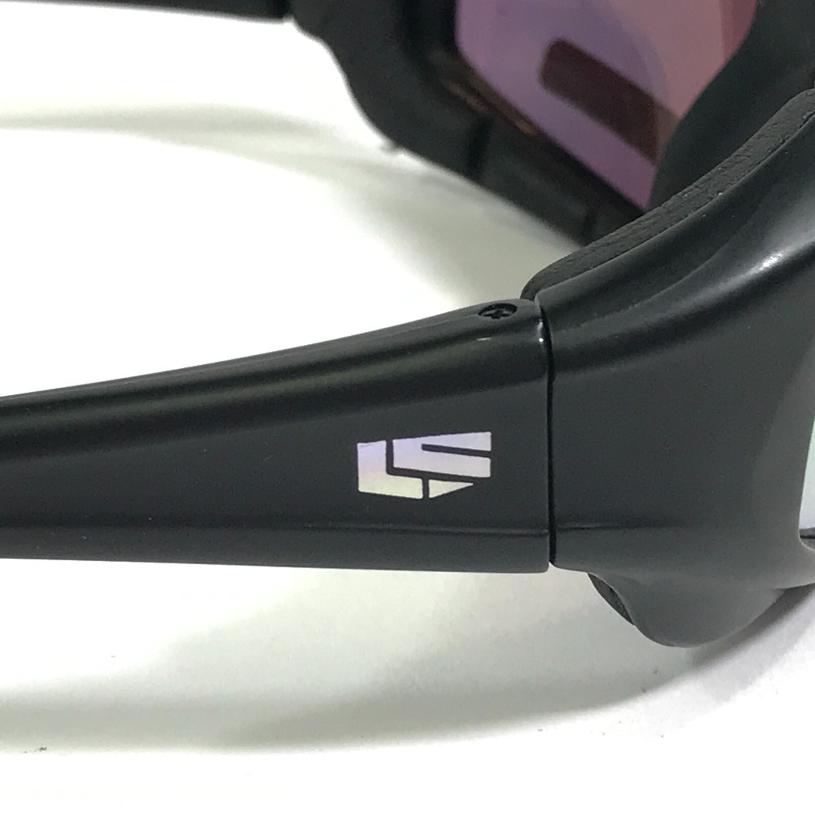 Liberty Sport Sunglasses DEFLECTOR Matte Black Safety Yellow Lenses Z87-2+