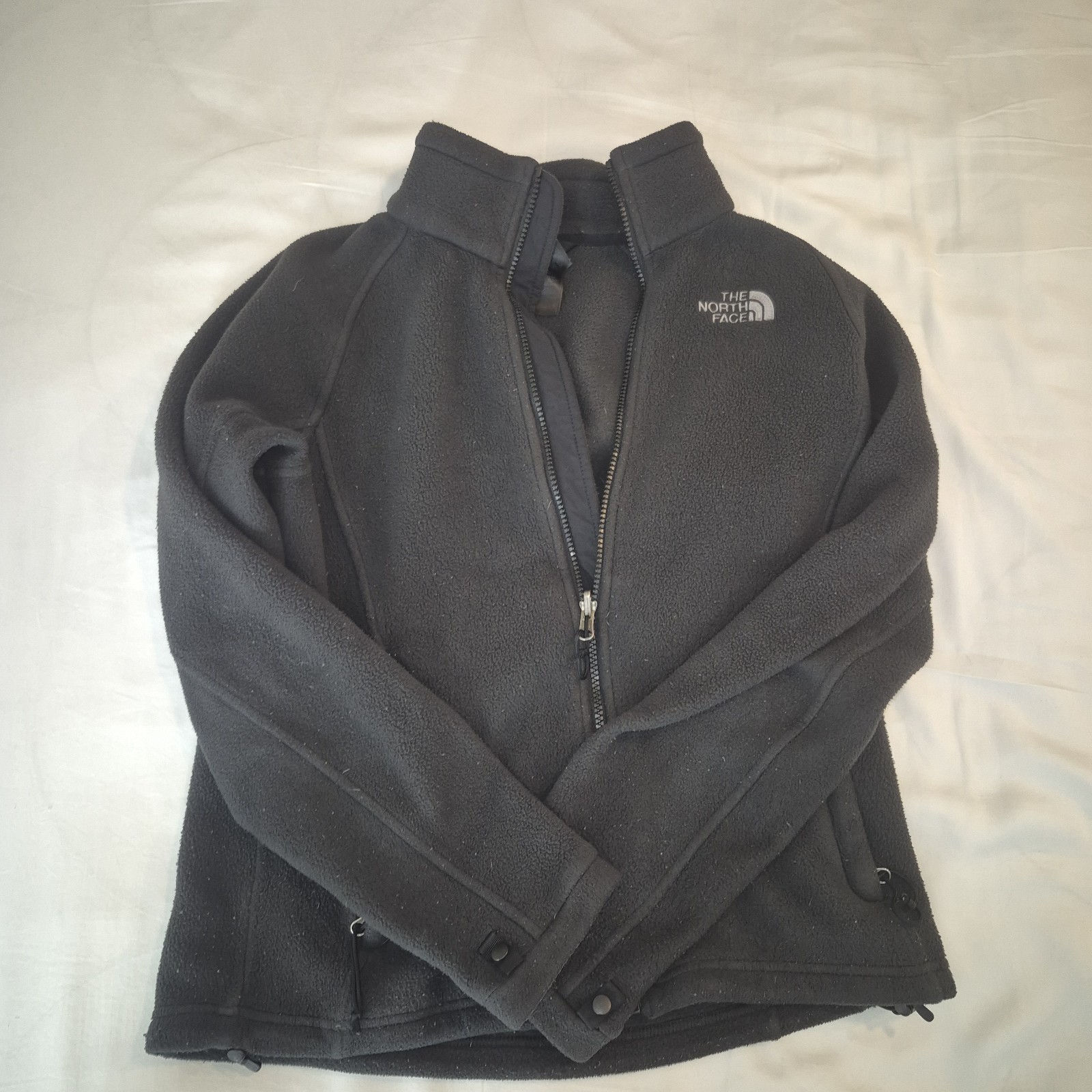 North Face Jacket Womens Medium Black Fleece Liner Interchange Outdoor