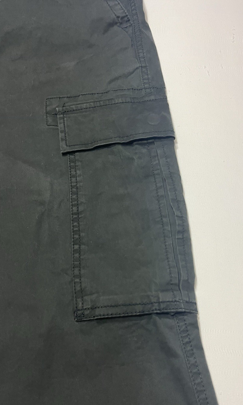 No Boundaries Men’s Cargo Pants Size 2XL (44-46) Elastic Waist – Grey Shadow NEW