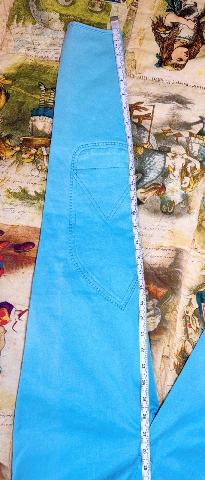 Kingsland Kelly Dip Dye Ocean Spray Bling Riding Breeches Size EU 34 US 24 NWT