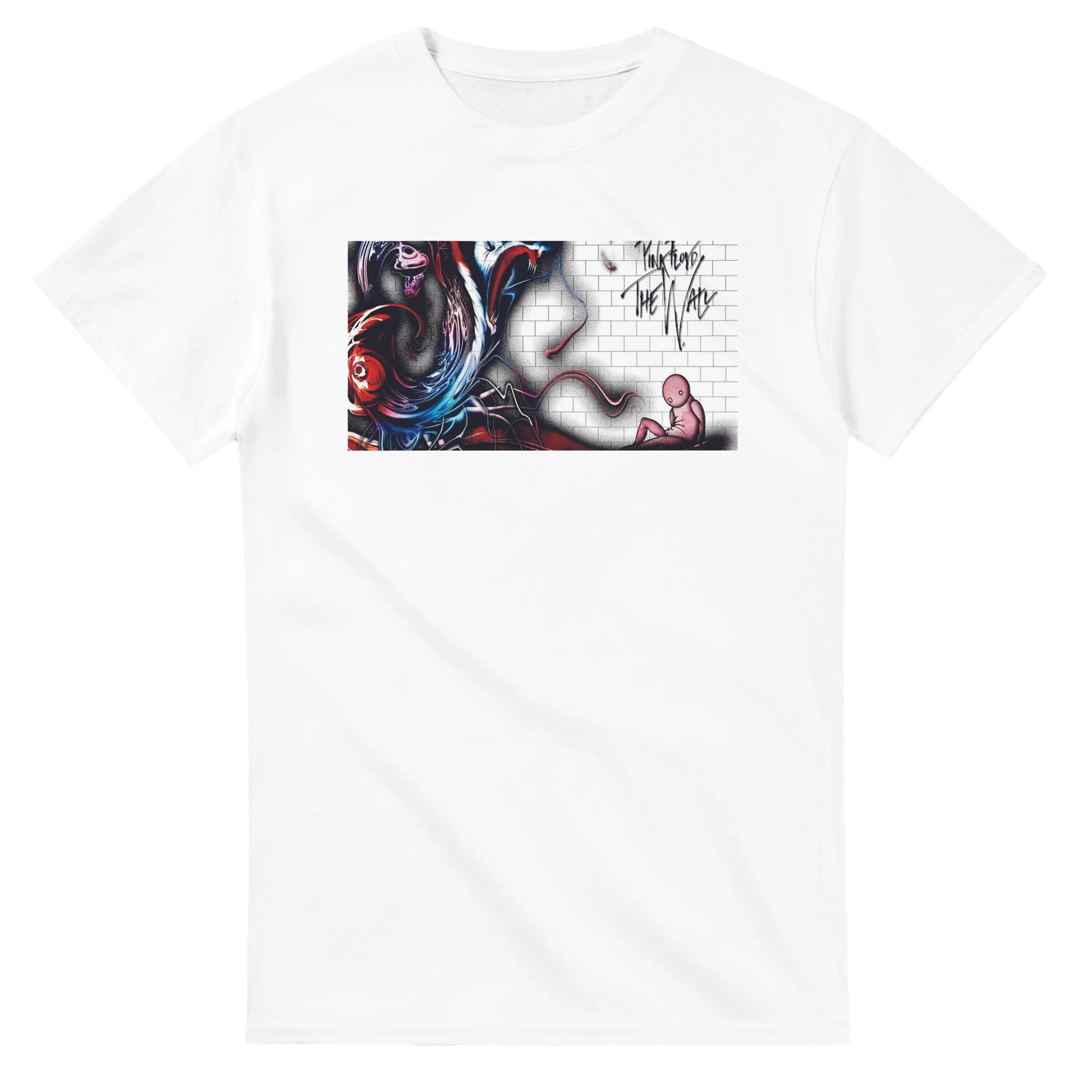 Pink Floyd The Wall Unisex T-Shirt – Heavyweight Cotton Classic Fit