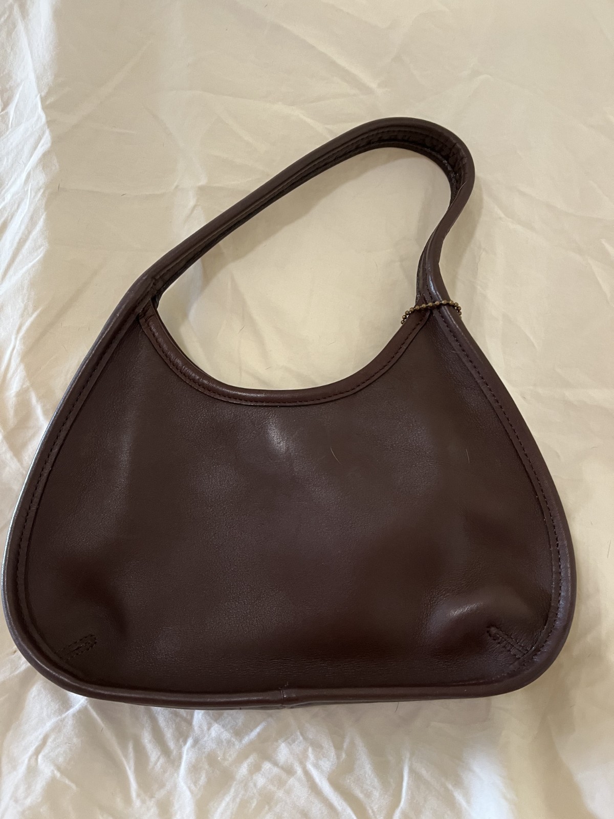 Coach Old 9027 Ergo Handbag Hobo Shoulder Vintage Leather USA Dark Brown w/ Tag
