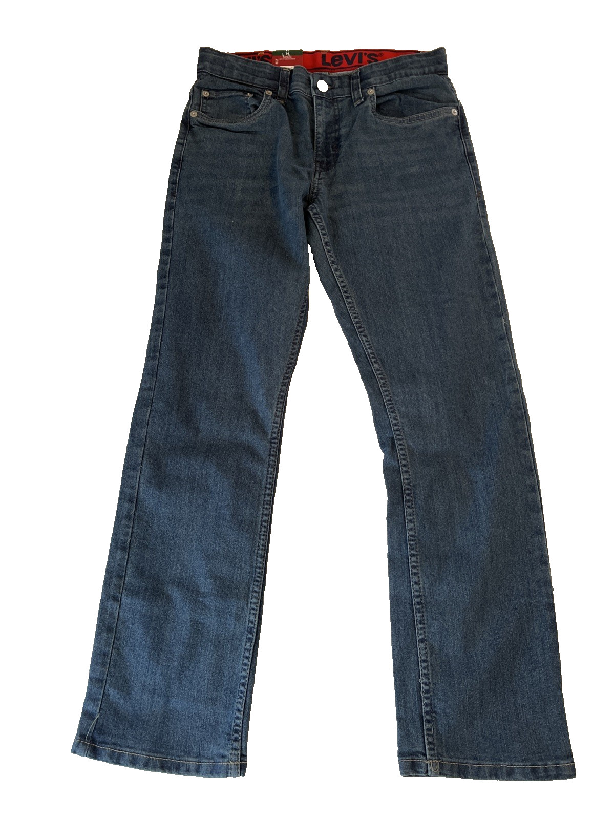 Levi’s Boys 511 Slim Fit Jeans Size 14 Regular NWT Performance Flex Stretch Blue