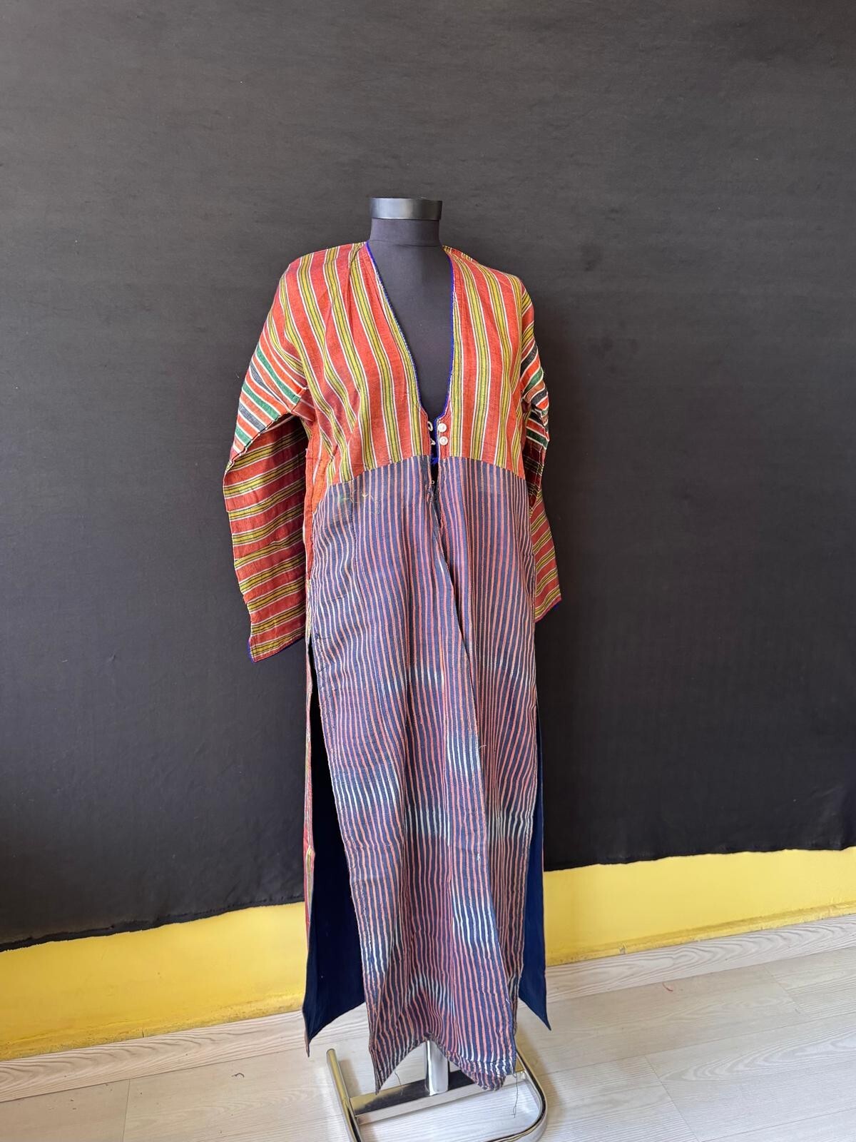 Antique Ottoman Silk Turkish Women’s Costume, Anatolian Three Skirts, Antique