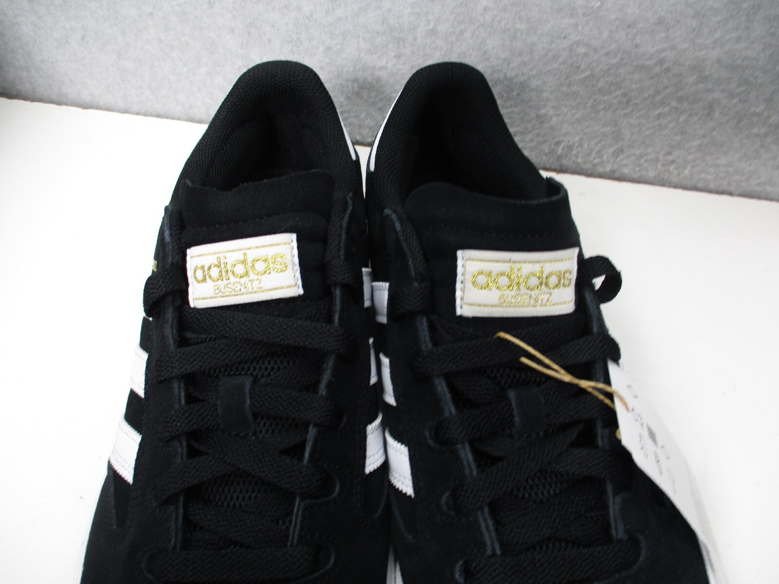 Adidas Busenitz Vulc II Skate Shoes Black White Suede Mens Sz 10.5