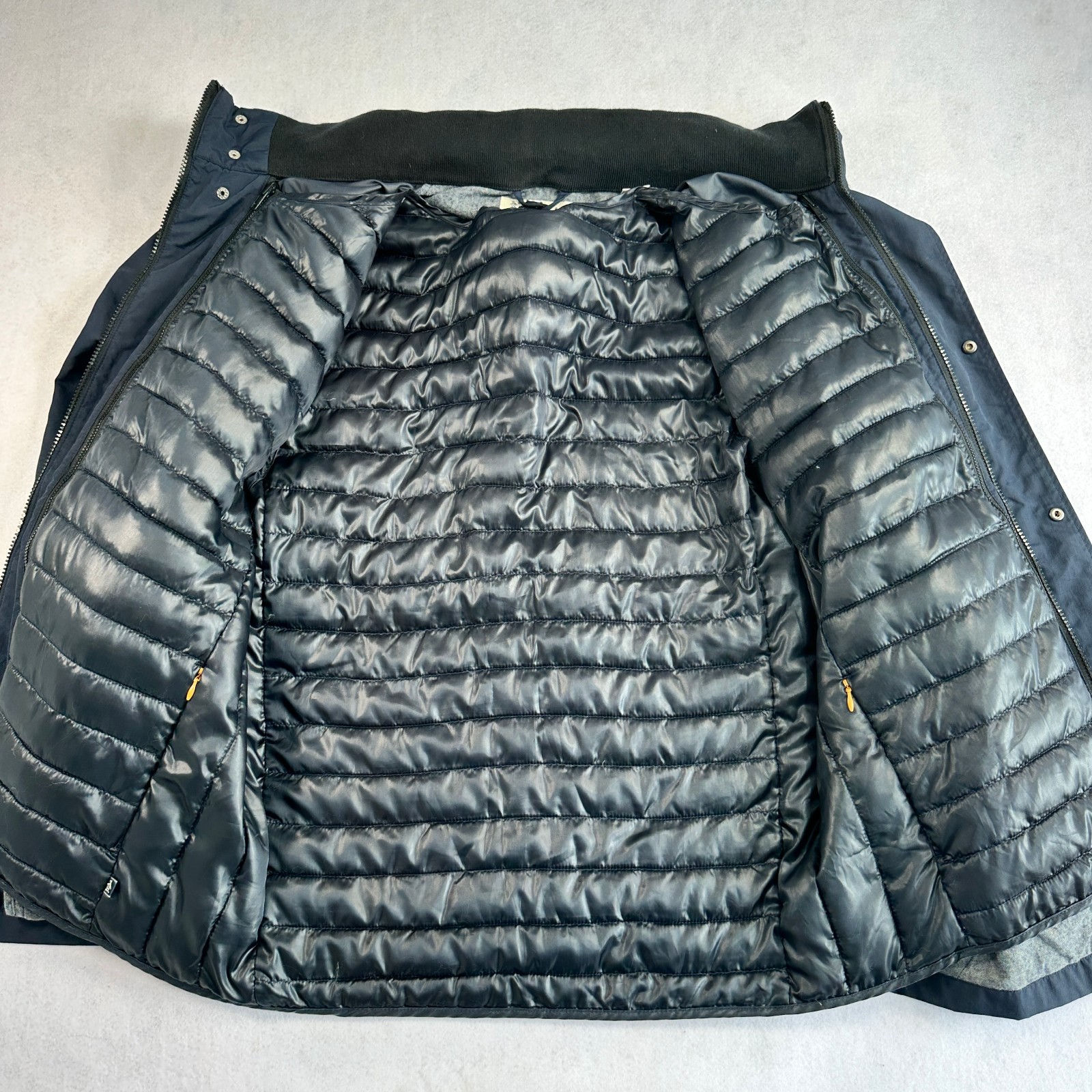 Penguin 2 In 1 Jacket & Detachable Gilet Lining Men’s XL Blue Hood Windbreaker