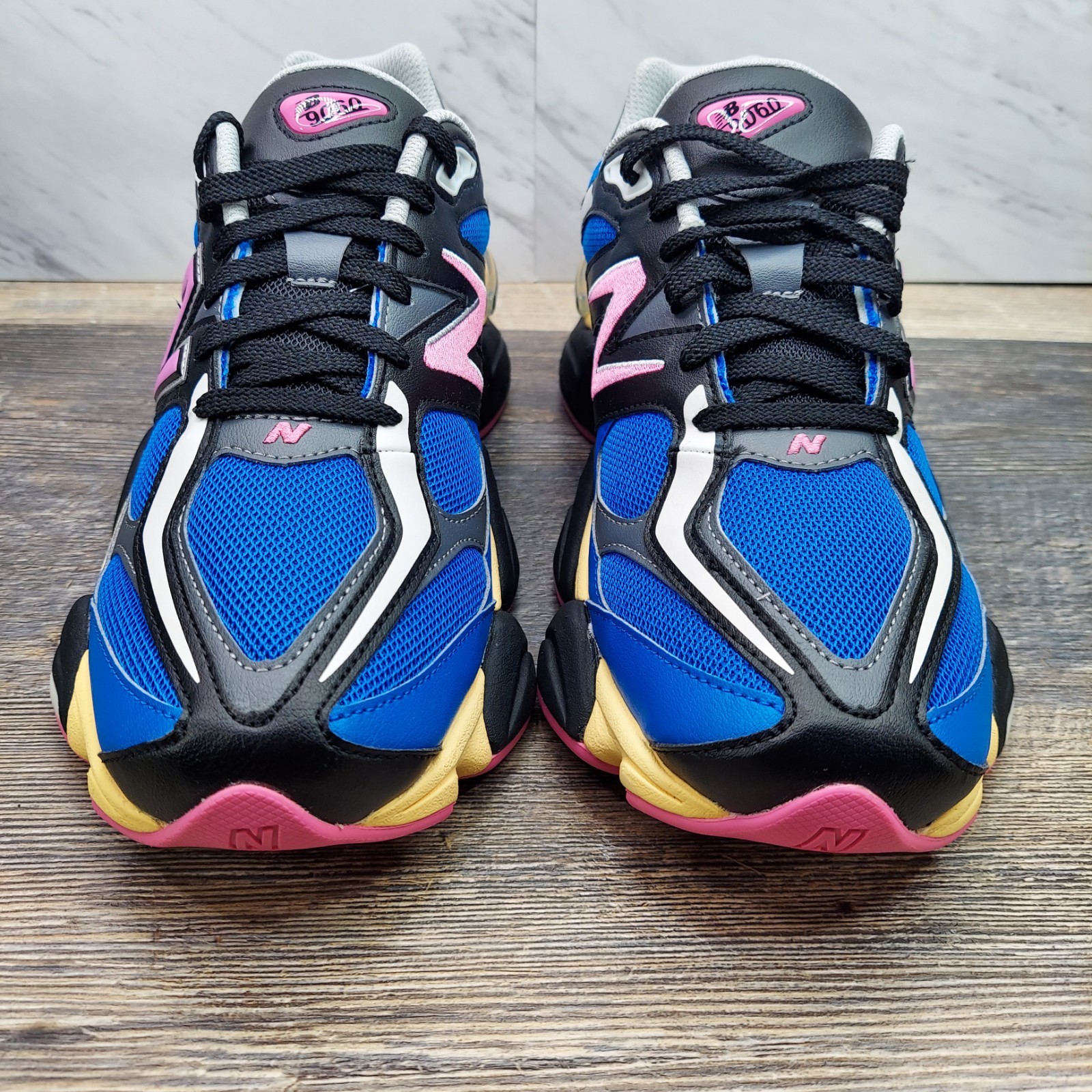 New Balance 9060 Blue Oasis Real Pink Black Shoes U9060BPO Men Size 11.5 Sneaker