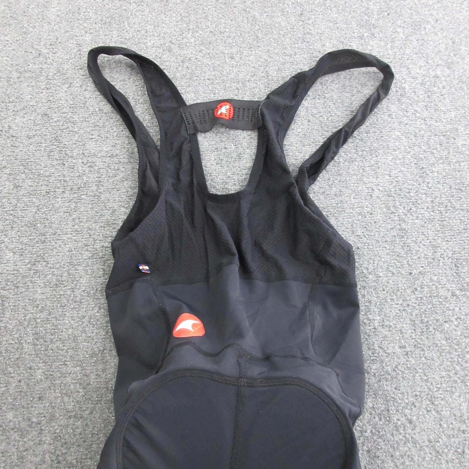 Pactimo Bib Shorts Mens Large Black Cycling Mesh Padded 10 Inseam Biker Road