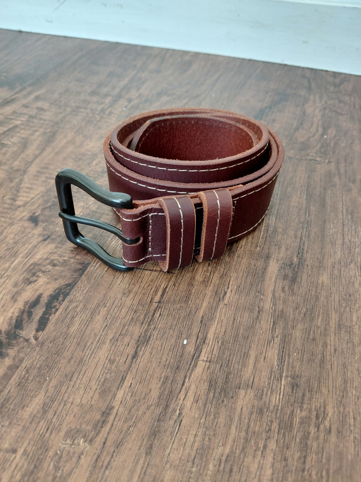 Wrangler Brown Genuine Leather Belt – Men’s Size 38/95 Made In México