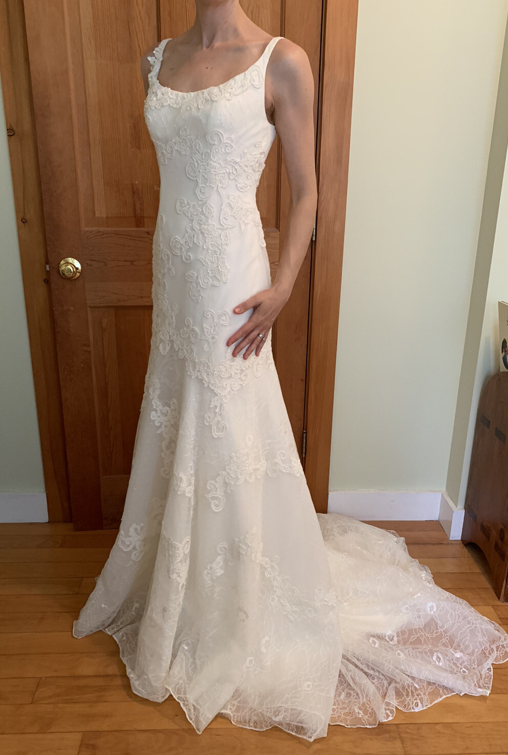 Melissa Sweet Classic Ivory Wedding Gown