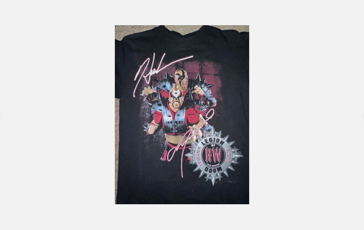 Vtg Legion of Doom Road Warriors Animal Hawk 1997 Men’s T-Shirt