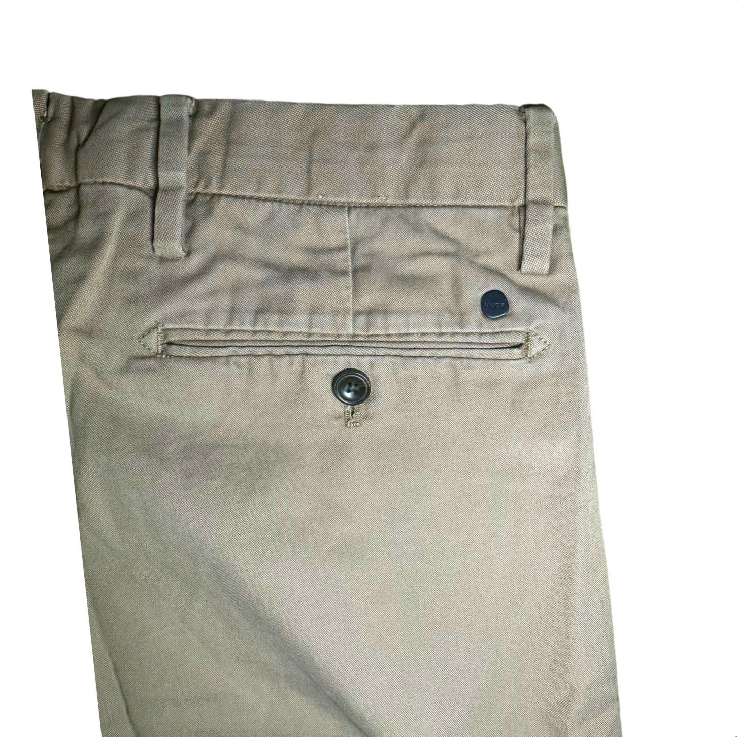 NN07 Men’s Beige Khaki Stretch Cotton Pants 29/30 Scandinavian Chino Straight