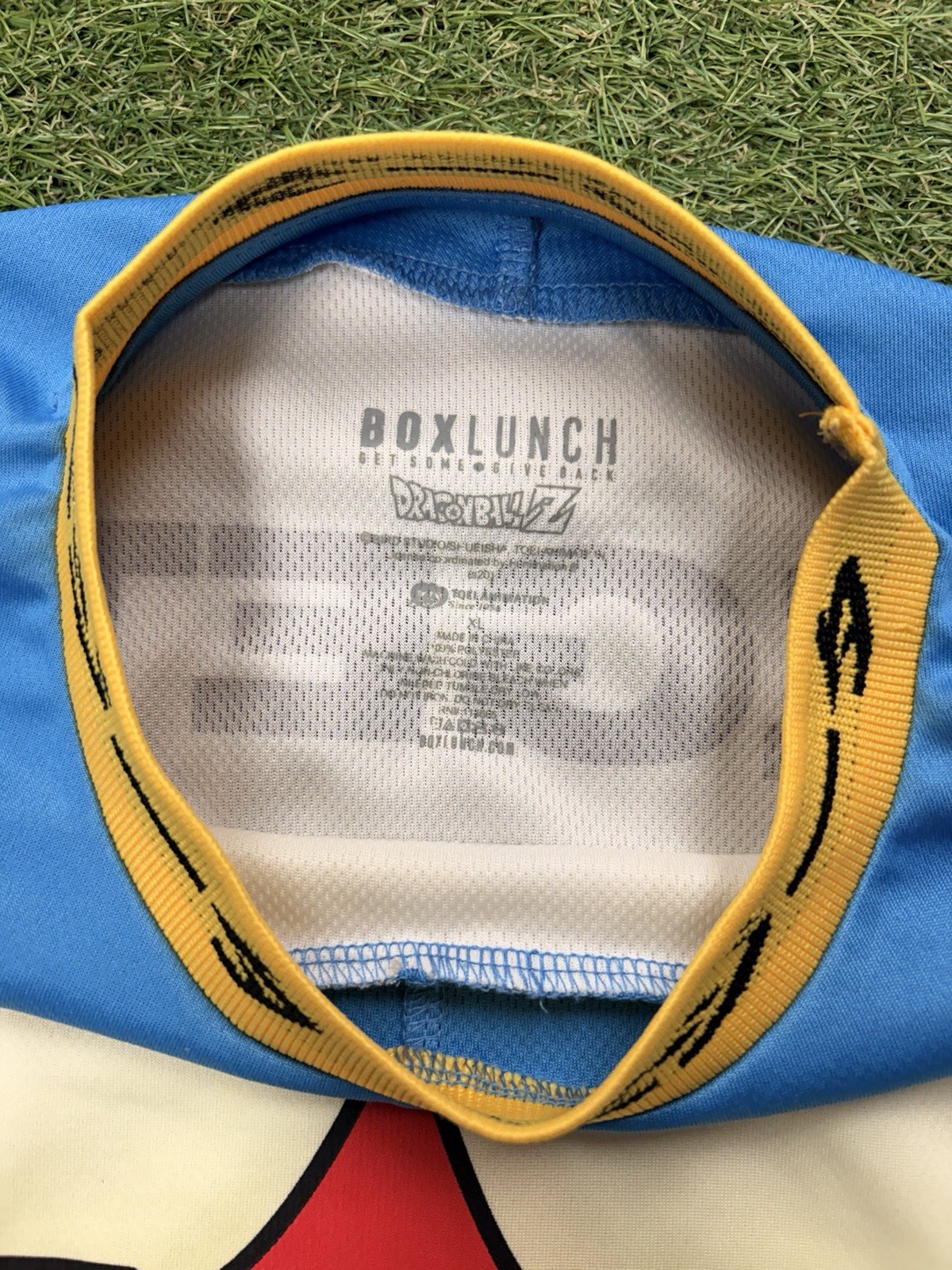 Dragon Ball Z Vegeta Katakana Motocross Jersey – BoxLunch Exclusive Sz XL