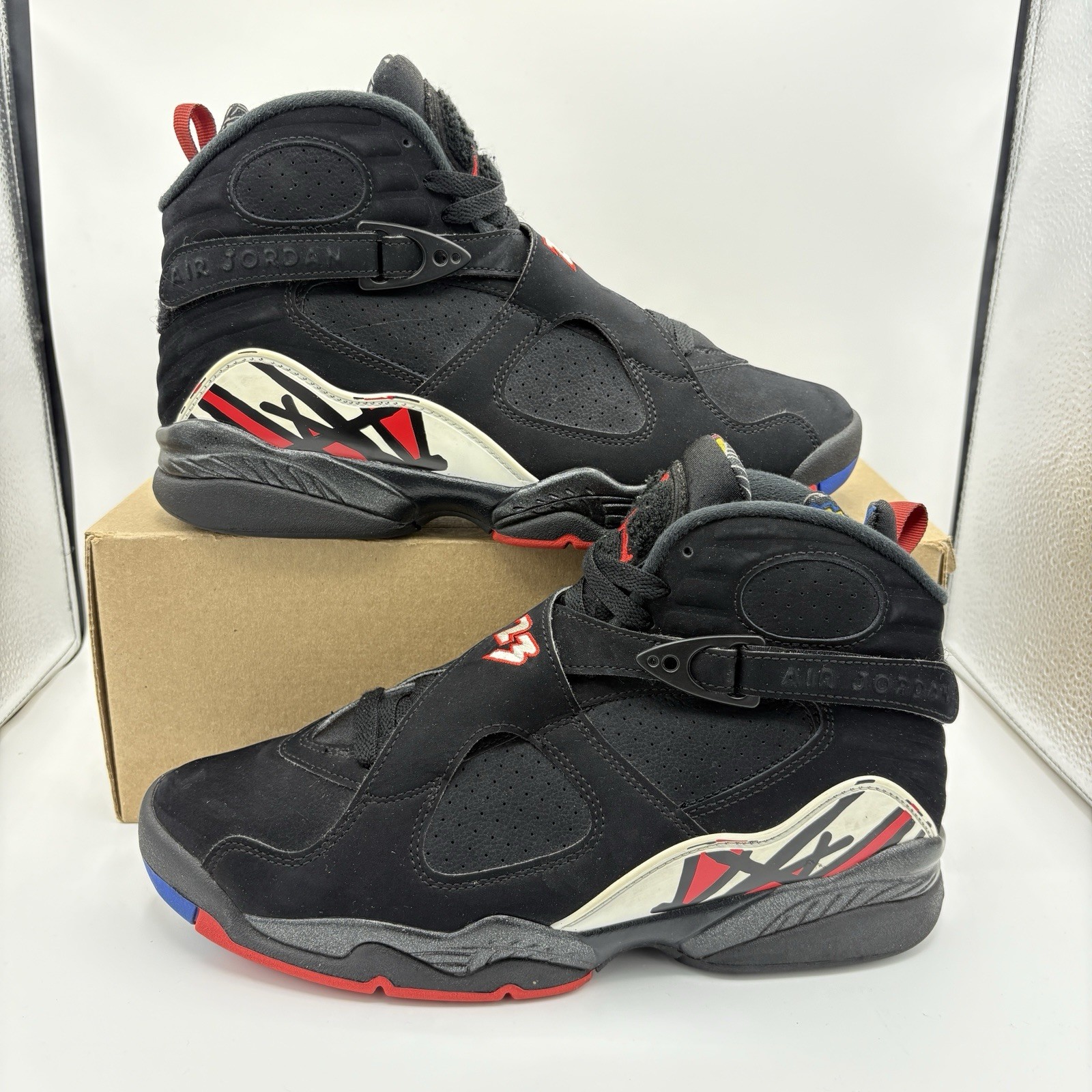 Size 8.5M/10W – Jordan 8 Retro Playoffs (2023) 305381-062 Pre-Owned