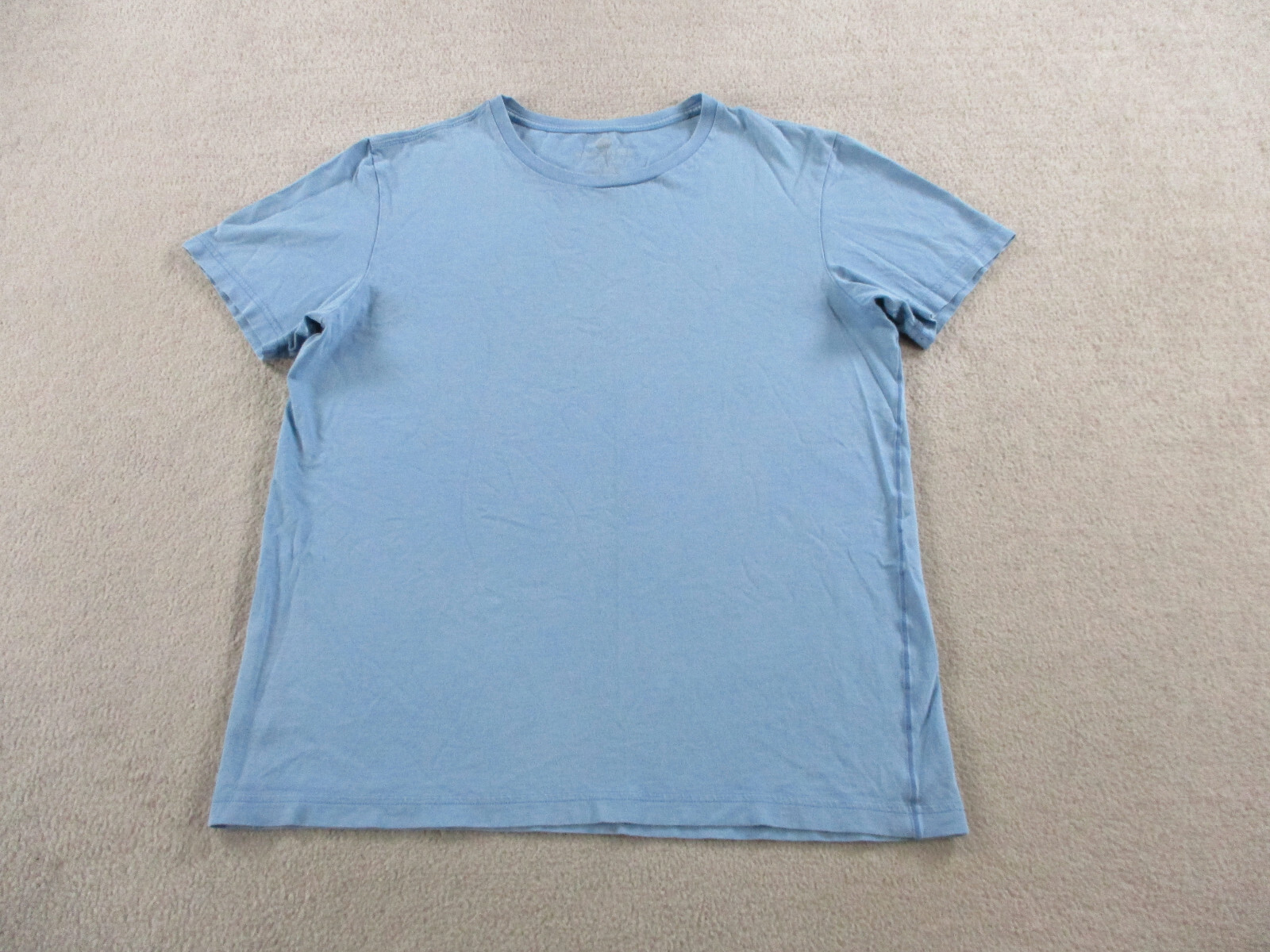 Mack Weldon Shirt Mens Medium Blue Crewneck Pima Cotton Casual Neutral Basic
