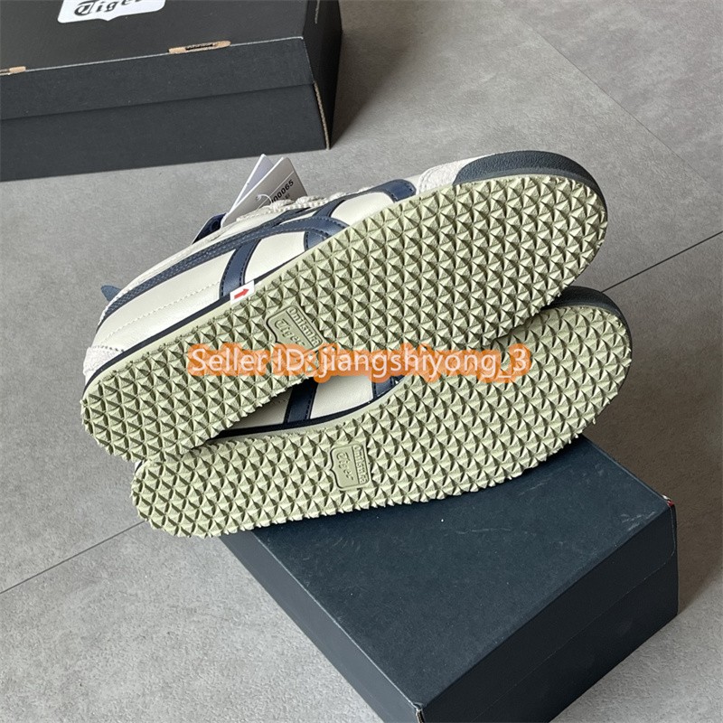 2026 Onitsuka Tiger MEXICO 66 DL408-1659 1183C102-200 Birch Navy Blue