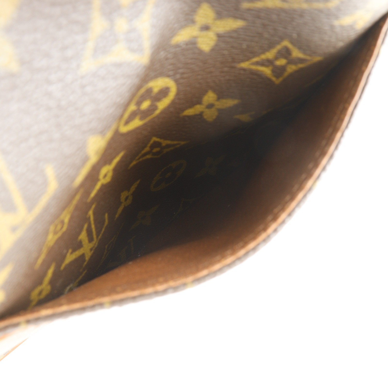 LOUIS VUITTON Weekend PM Tote Bag M42425 Brown Monogram canvas unisex