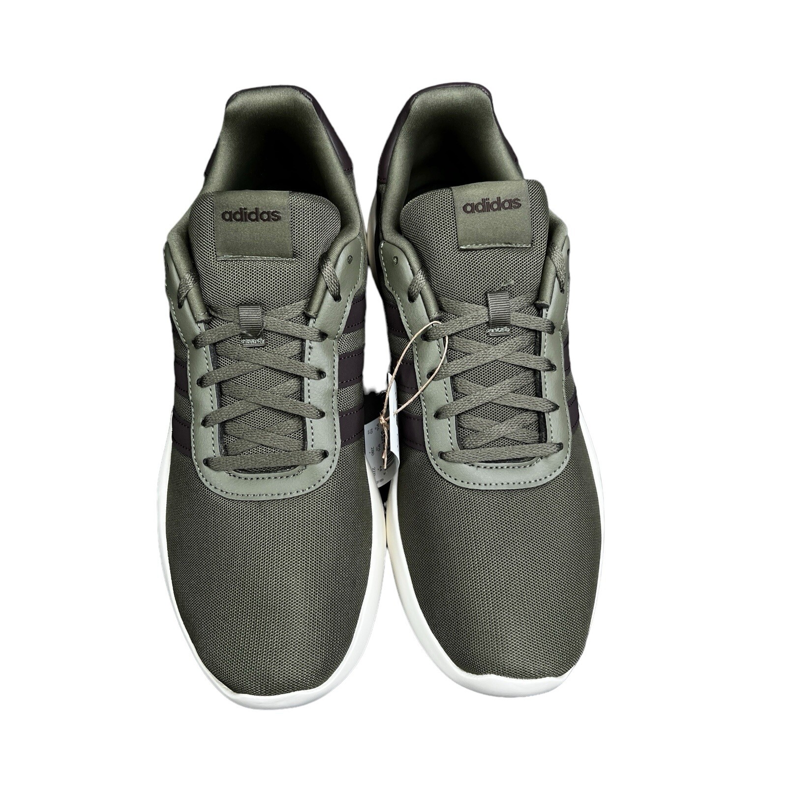 Adidas Lite Racer Adapt 3.0 Army Green White Black Shoes IG3605 Men’s Sz 8 – 13