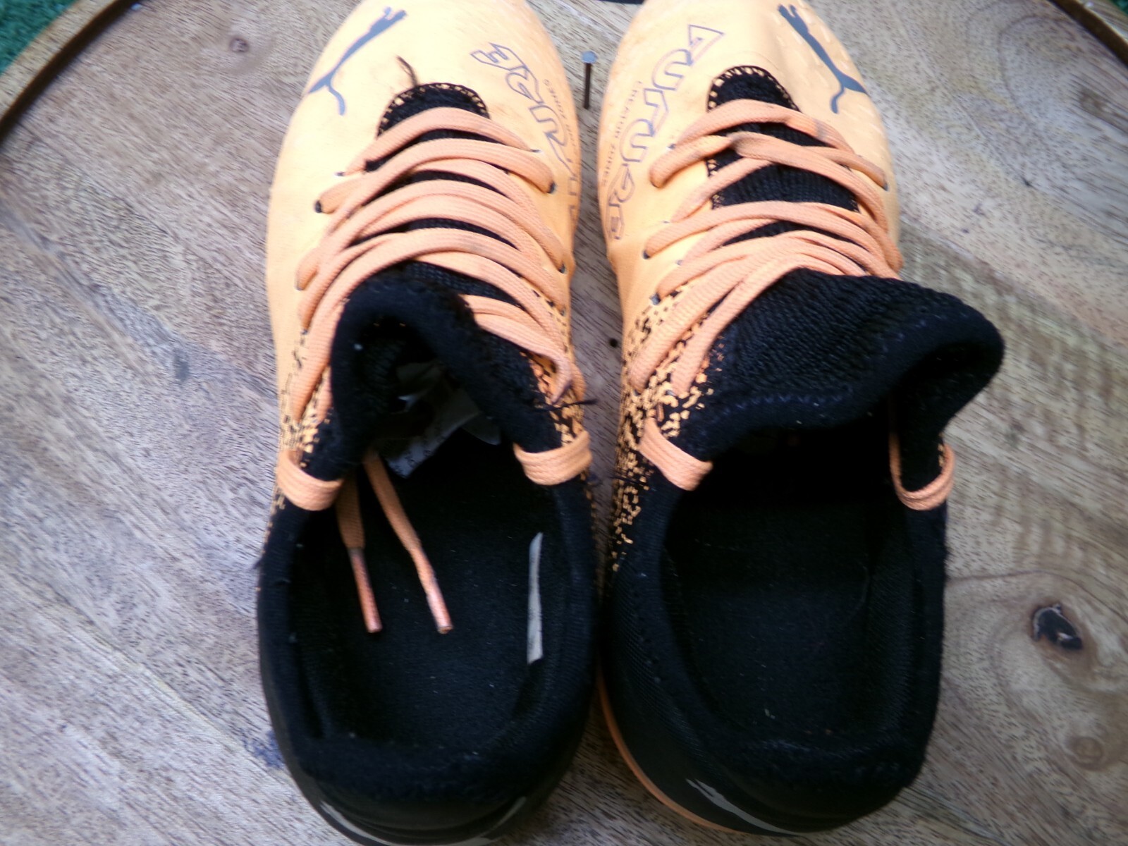 Puma Future 4.3 Boys Orange Athletic Running Soccer Cleats Size 2C 106777-01