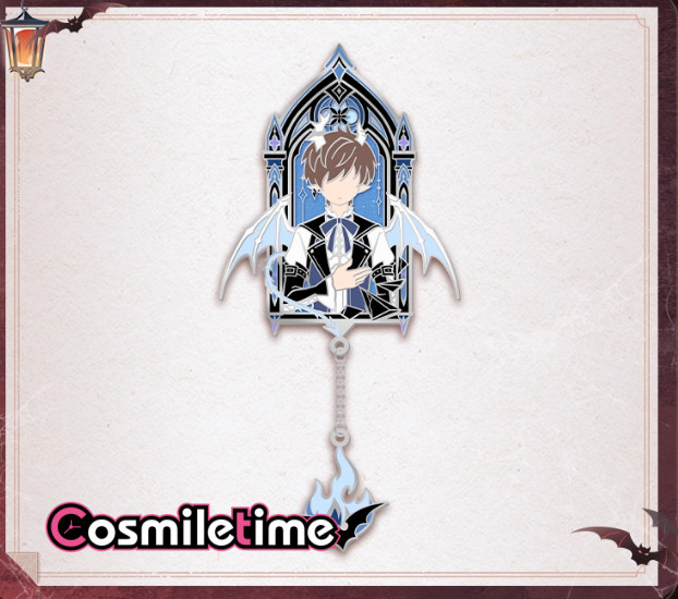 Mr Love: Queen’s Choice Kiro Gavin Metal Badge Brooch Game Collection Anime YZ